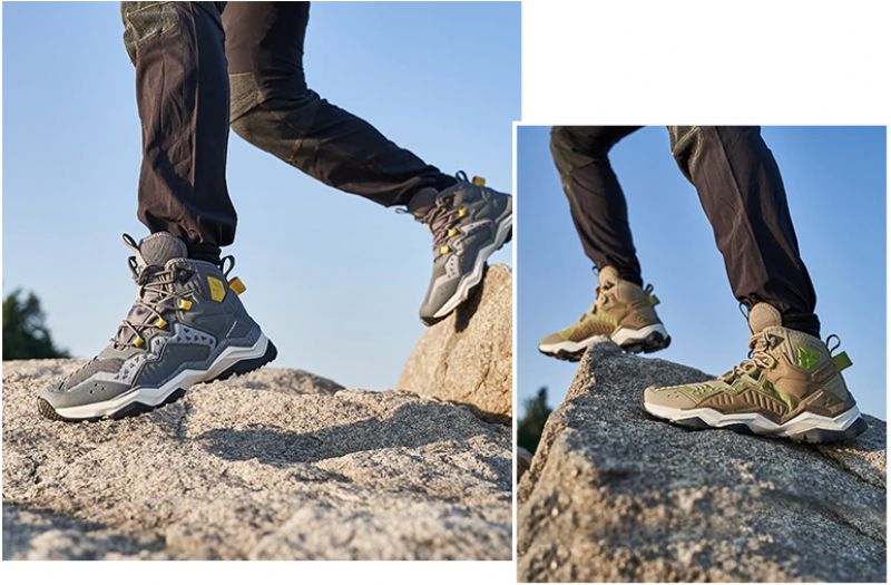 4d Wandelschoenen - Licht khaki