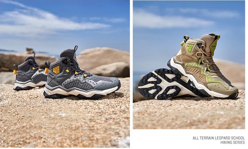 4d Wandelschoenen - Licht khaki