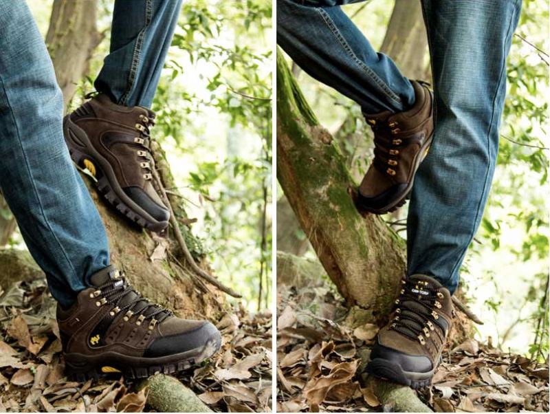 4d Wandelschoenen - Leger Groen