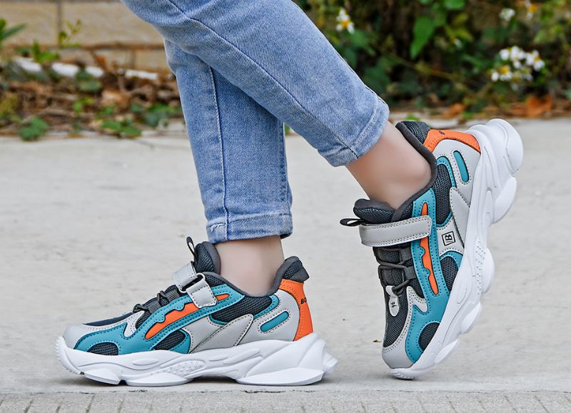 Aaron Jongens Casual Sneakers - Grijs