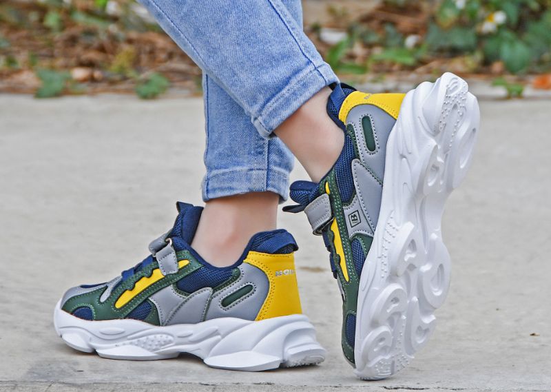 Aaron Jongens Casual Sneakers - Grijs