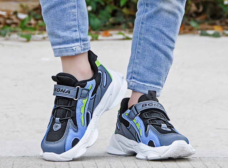 Aaron Jongens Casual Sneakers - Grijs