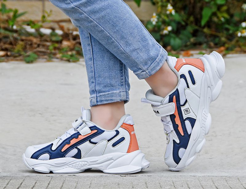Aaron Jongens Casual Sneakers - Grijs