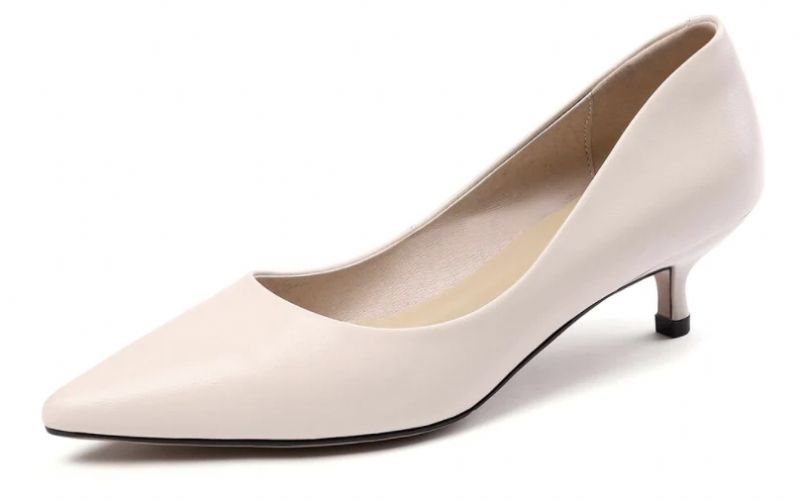 Abellan Dames Leren Pumps - Zwart