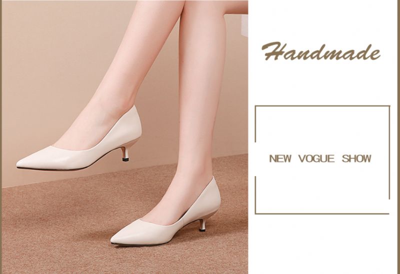 Abellan Dames Leren Pumps - Zwart