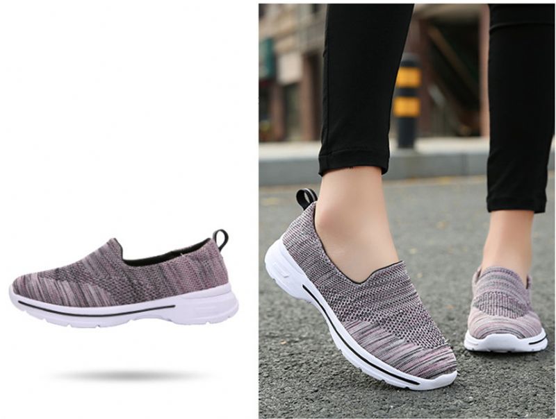 Abigail Dames Slip-on Schoenen - Zwart
