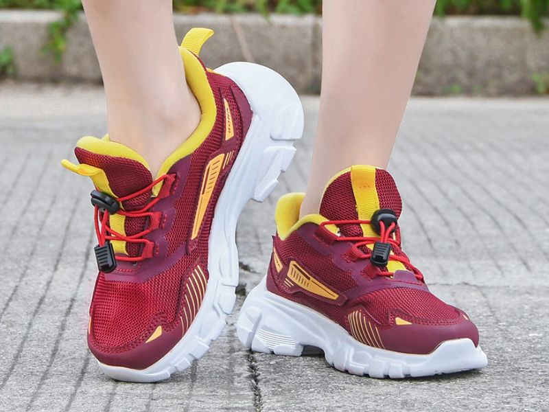 Adam Jongens Fashion Sneaker - Bordeauxrood