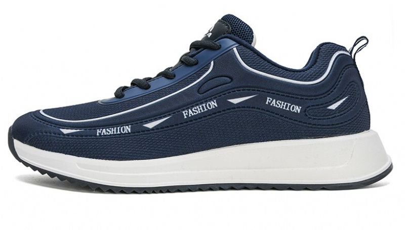 Adama Herenmode Sneaker - Marineblauw