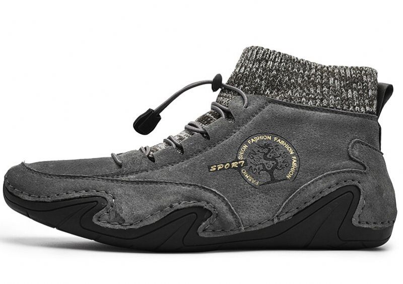 Adolfo Heren Casual Laarzen - Grijs