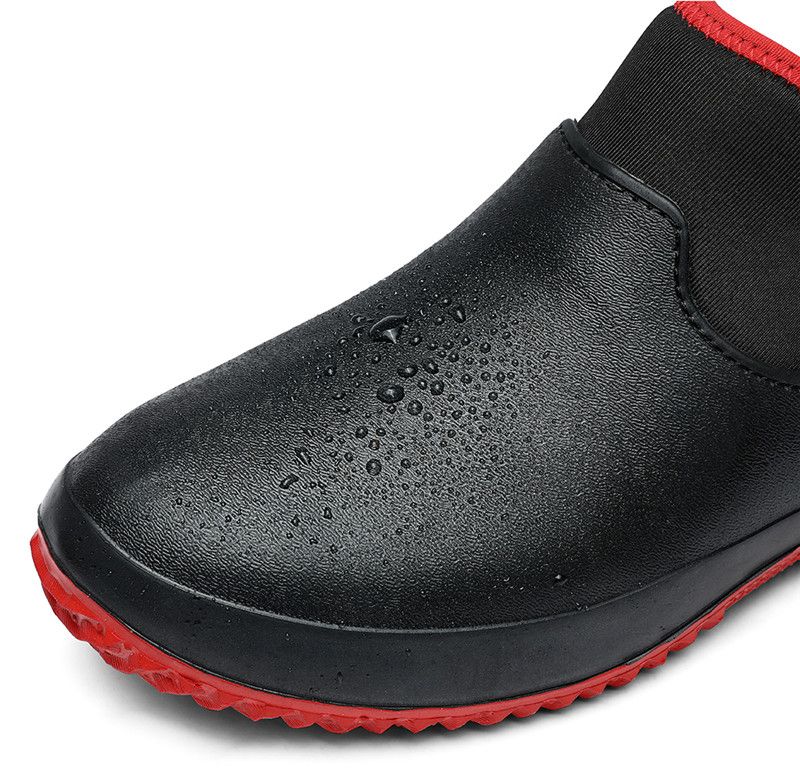 Adonay Heren Clog - Zwart met bont