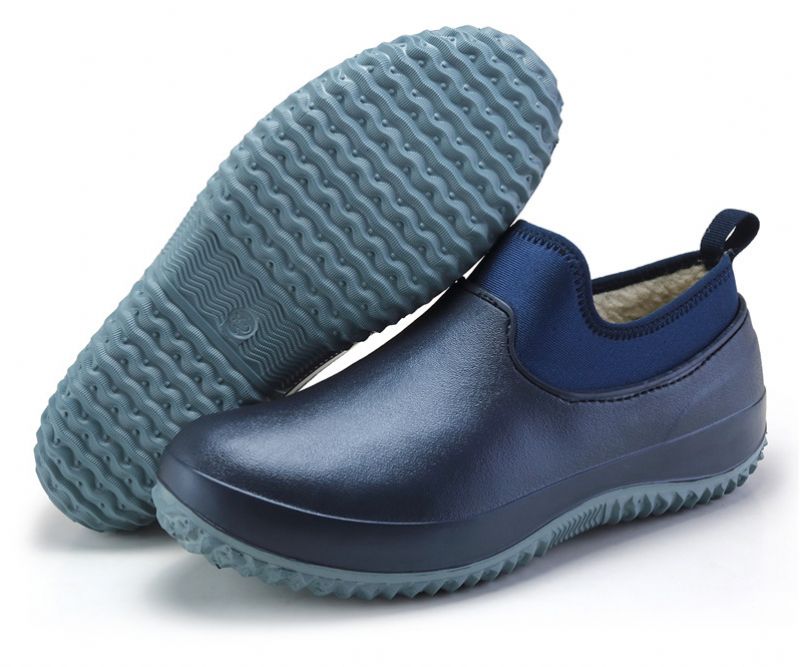Adonay Heren Clog - Zwart met bont