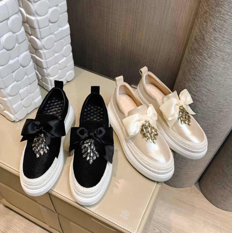 Adoura Dames Platform Schoenen - Zwart