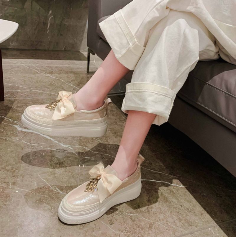 Adoura Dames Platform Schoenen - Zwart