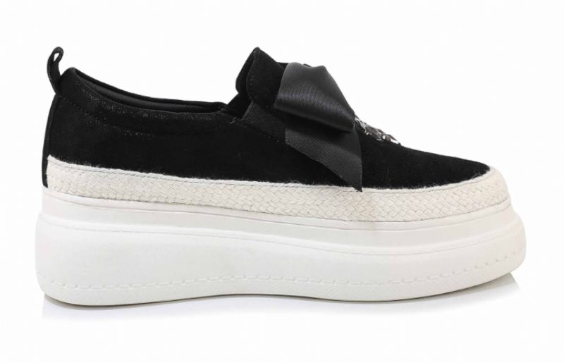 Adoura Dames Platform Schoenen - Abrikoos