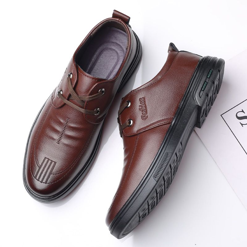 Adriano Heren Loafers Geklede Schoenen - Zwart