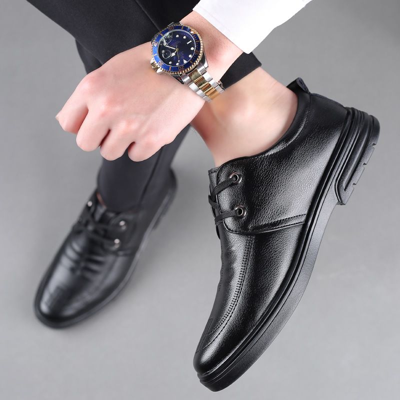 Adriano Heren Loafers Geklede Schoenen - Zwart