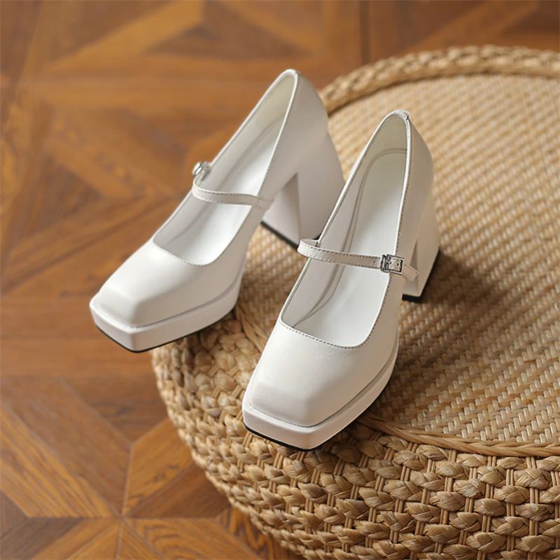 Agathe Dames Pumps Schoenen - Wit