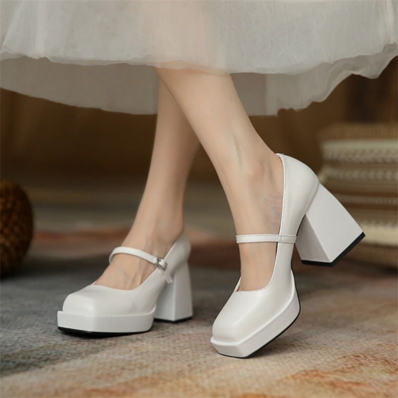 Agathe Dames Pumps Schoenen - Wit