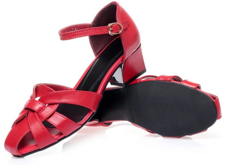 Agnes Dames Sandaal - Rood