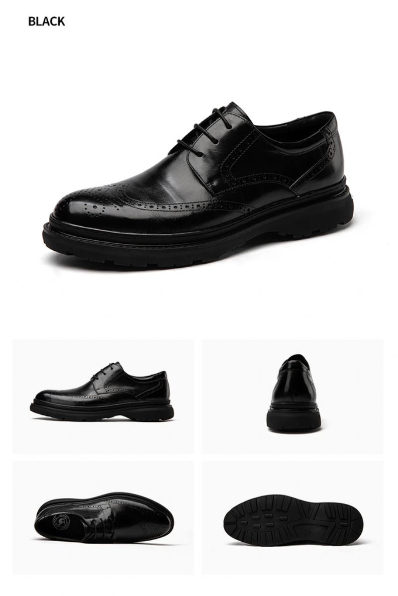 Agustin Heren Dress Schoenen - Zwart