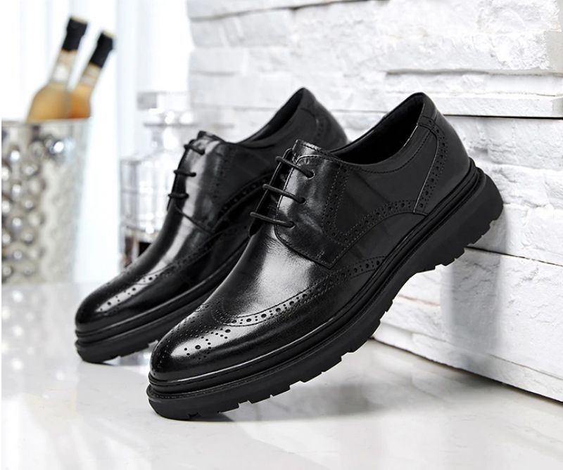 Agustin Heren Dress Schoenen - Zwart