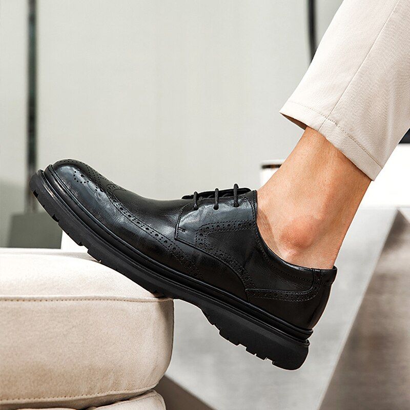 Agustin Heren Dress Schoenen - Zwart