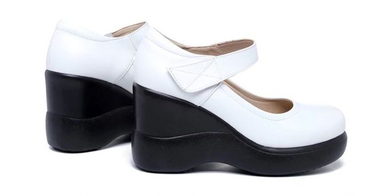 Agustina Dames Platform Wedges Schoenen - Zwart