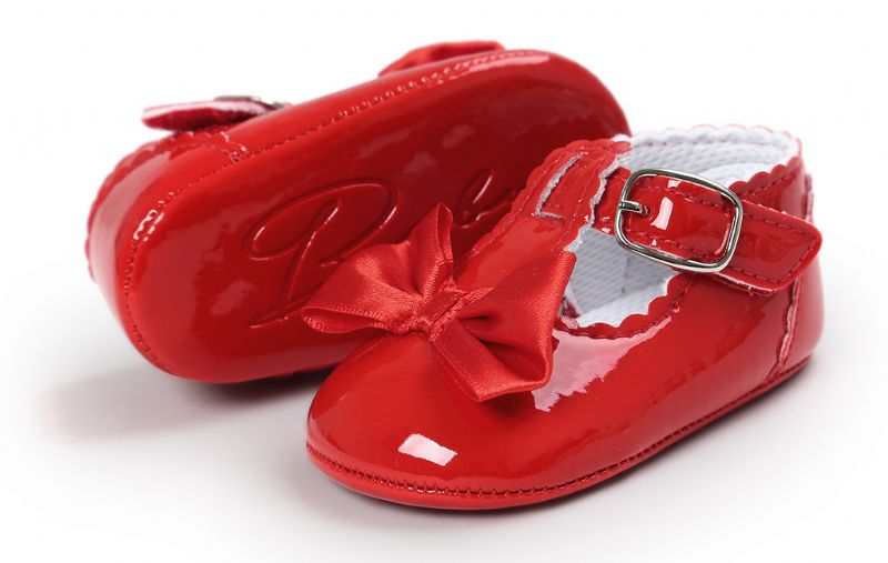 Aiko Baby Meisjes Platte Schoenen - Rood