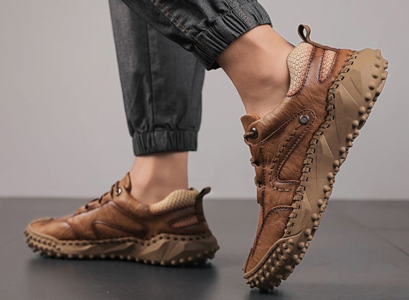 Aimer Heren Loafers Casual Schoenen - Bruin