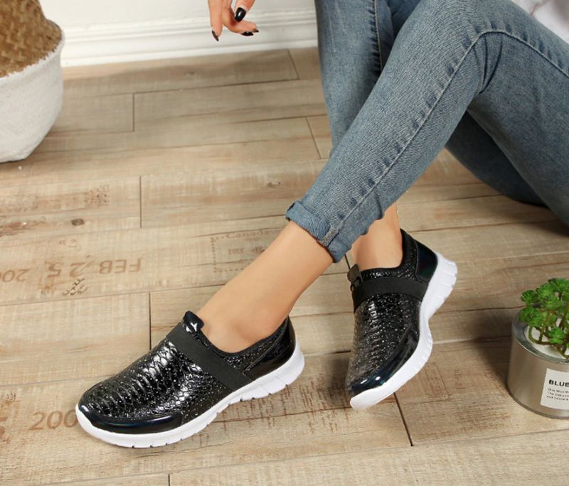 Aina Dames Slip-on Schoenen - Zilver