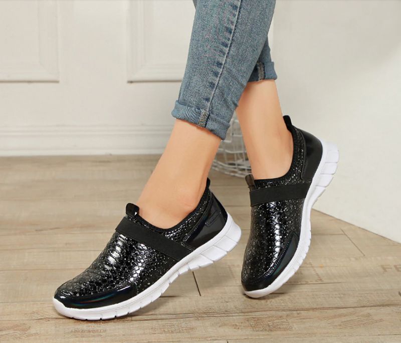 Aina Dames Slip-on Schoenen - Zilver