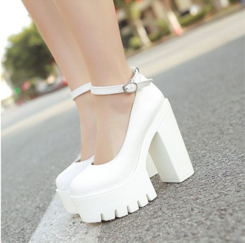 Aitana Dames Platform Schoenen - Zwart
