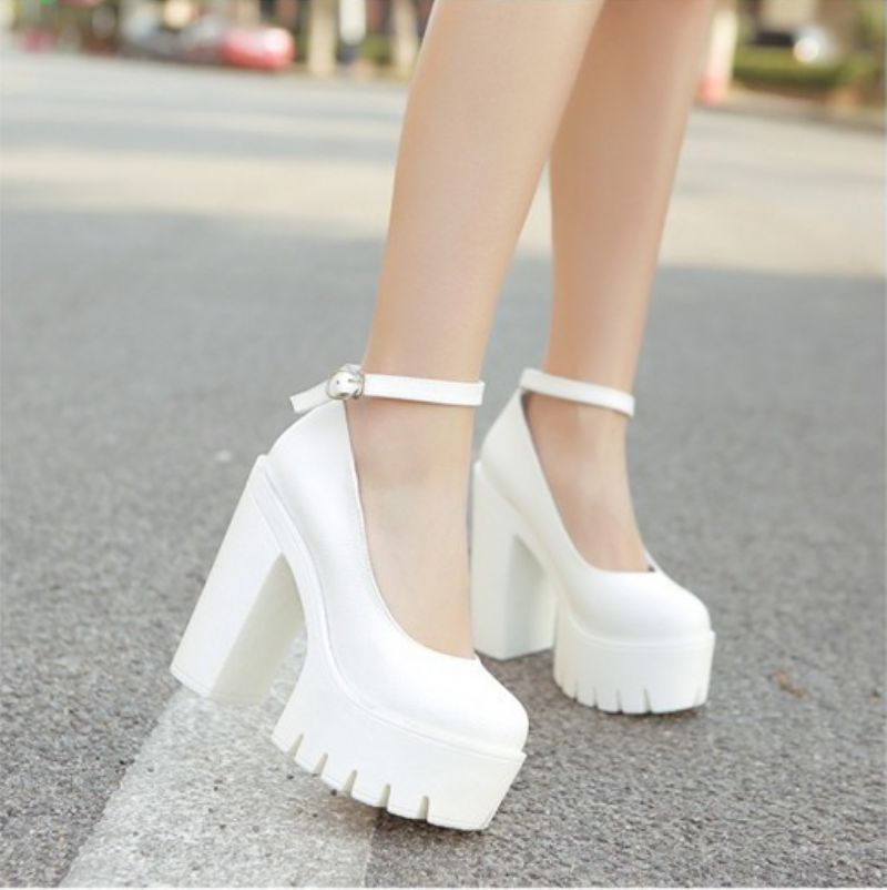 Aitana Dames Platform Schoenen - Zwart