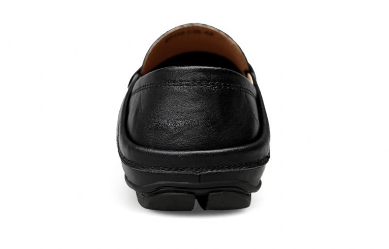 Akon Heren Loafers Casual Schoenen - Zwart