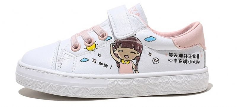 Akoni Meisjes Casual Sneaker - Wit