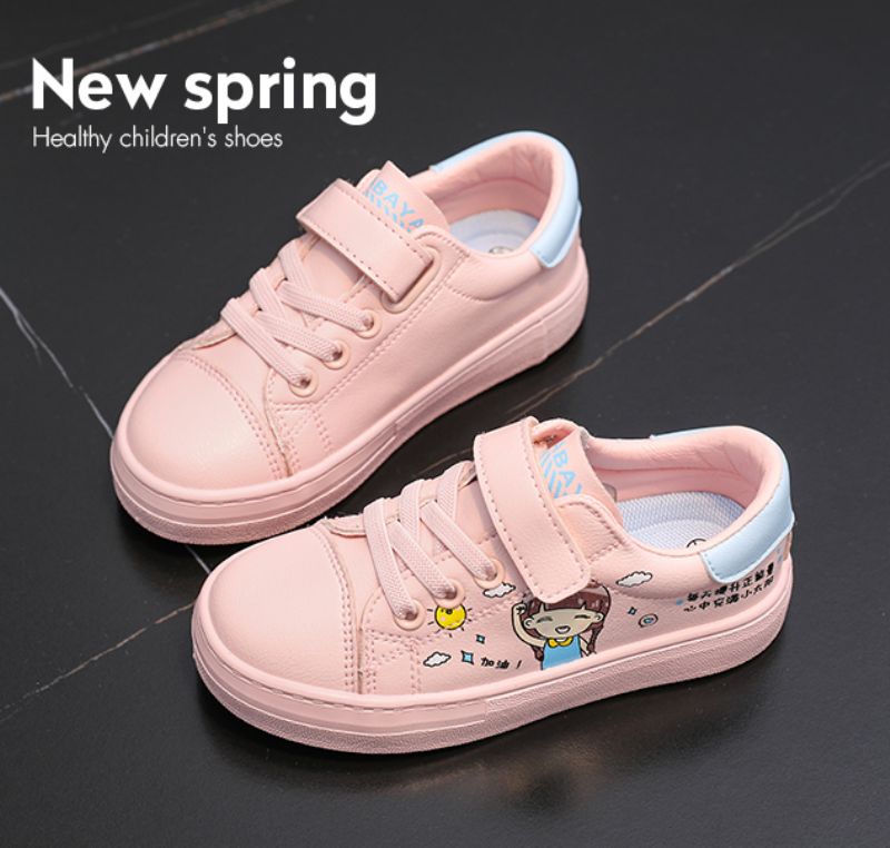 Akoni Meisjes Casual Sneaker - Wit