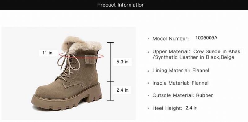 Alanis Dames Snowboots - Kaki