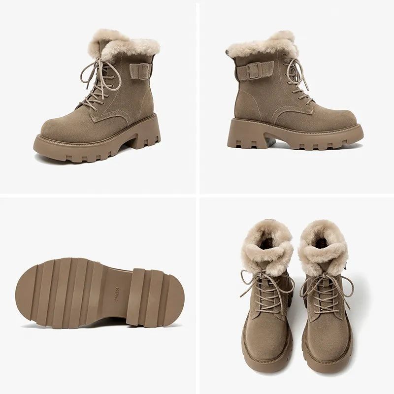 Alanis Dames Snowboots - Kaki