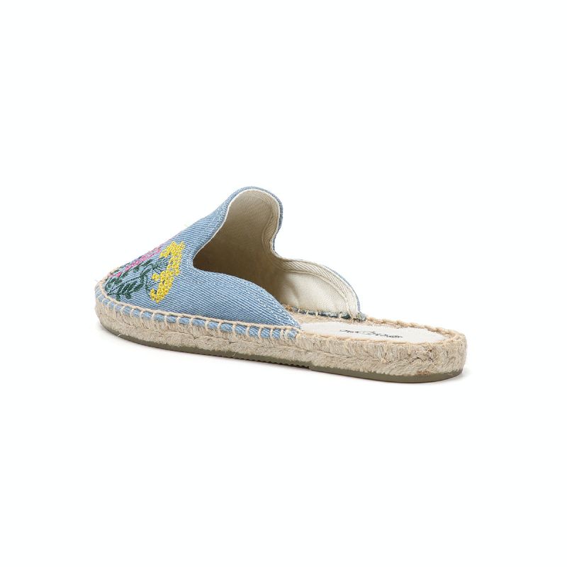 Albani Dames Slip-on Espadrilles Muiltjes - Blauw