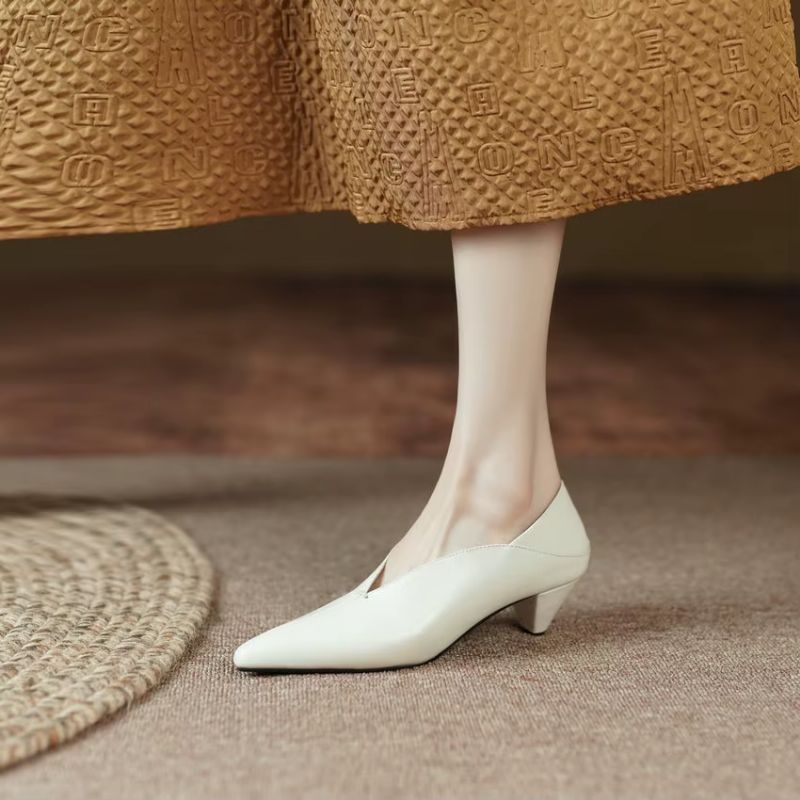 Albani Pumps Met Puntige Neus Voor Dames - Bruin
