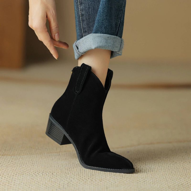 Albania Dames Western Boots - Bruin