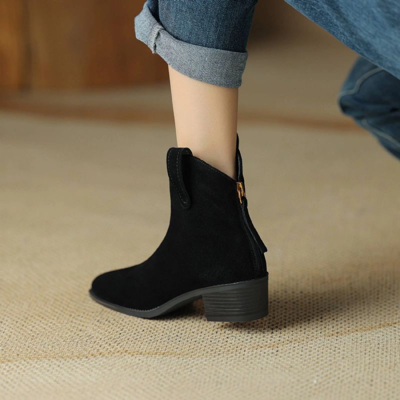 Albania Dames Western Boots - Bruin