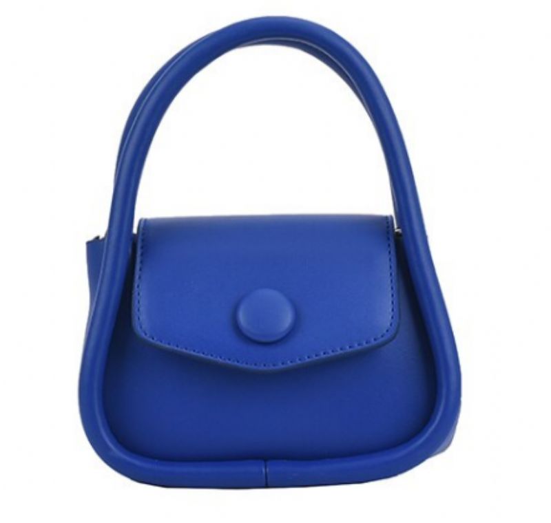 Albany Dames Mini Leren Schouder Handtas - Blauw