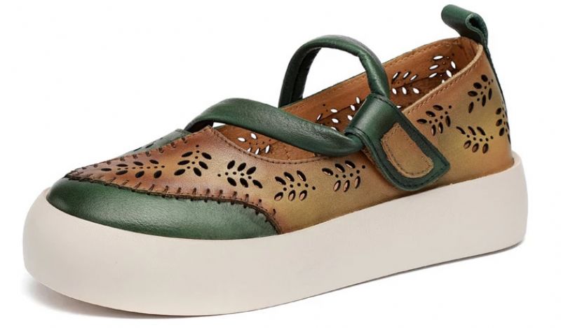 Albany Dames Platform Platte Schoenen - Beige