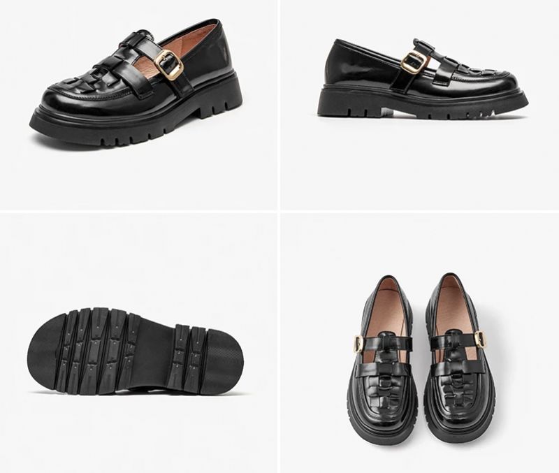Albany Dames Platform Schoenen - Zwart