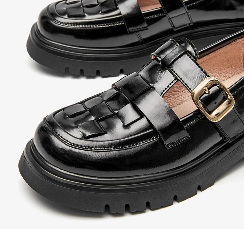 Albany Dames Platform Schoenen - Zwart