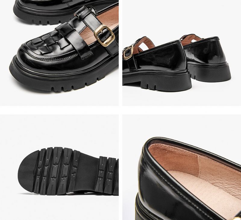Albany Dames Platform Schoenen - Zwart