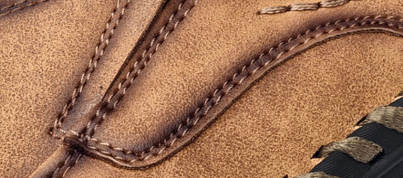Alberth Heren Loafers Casual Schoenen - Kaki