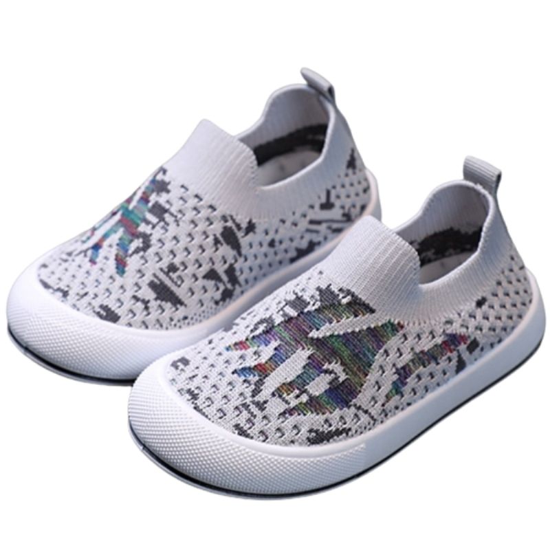 Alberty Unisex Kinder Slip-on Sneakers - Grijs