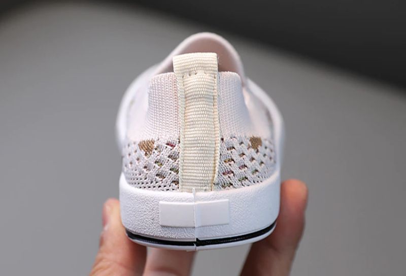 Alberty Unisex Kinder Slip-on Sneakers - Grijs